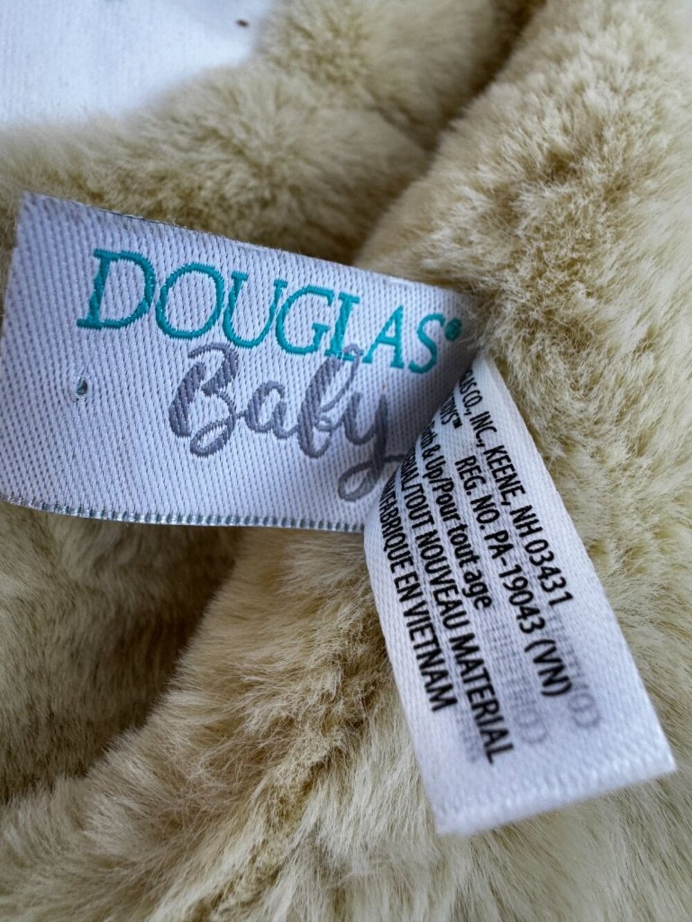 Douglas Baby Shhlumpie Plush Dog Brown Puppy Lovey Security Blanket Stars 2021 - Picture 3 of 5